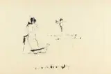 Anton Heyboer, Untitled, Ink on wove paper Signed by the artist and