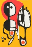 Buddy Hermans, Untitled, Screenprint Edition 297 of 700 Signed by the artist and