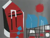 Jo van Dijk, Untitled, Screenprint Edition 200 of 800 Signed by the artist lower right in pencil