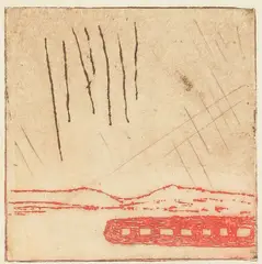 Jan Montyn, Untitled, 1975, etching Edition 26 of 40 Signed by the artist and