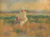 Henry Luyten, Untitled, Oil on board Signed and