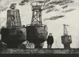 Hermanus Berserik, Untitled, 1982, Etching and aquatint on paper Edition 197 of 200 Signed by the artist and