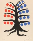 Alexander Calder, Tree, lithograph Hand