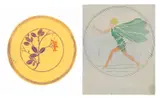 Rie Cramer, "Lente", Watercolour "Spring" by Rie Cramer