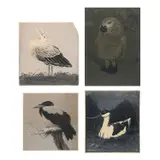 Henri Verstijnen, 4 Originele tekeningen, Watercolour on paper