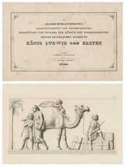 Bertel Thorvaldsen, Alexander des Grossen einzug in Babylon, 1835, engravings by Samuel Amsler