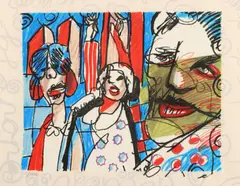 Herman Brood, Untitled, Screenprint on paper Signed lower right