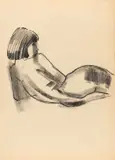 Eef de Weerd, Untitled, Crayon and chalk on paper unsigned