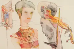 Karel Demel, Untitled, etching Signed by the artist and