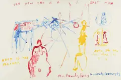 Untitled by Anton Heyboer, Acrylic on canvas Signed by the artist and, sold Nov 2024