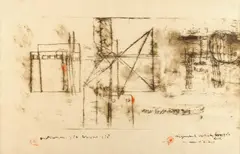 Untitled by Anton Heyboer, Etching on Paper Eigen Druk Signed by the artist and, sold Nov 2024