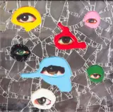 Jim Lambie, Untitled, Mixed media