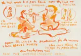 Anton Heyboer, Untitled, Acrylic on canvas Signed by the artist and
