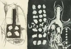 Jan Montyn, Untitled, 1966, Etching Edition 2 of 10 Signed by the artist and