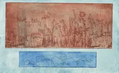 Jan Montyn, Untitled, 2000, Lithograph on paper Edition 6 of 60 Signed by the artist and