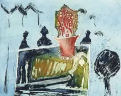 Untitled by Jan Montyn, 1994, etching Edition 14 of 25 Signed by the artist and, sold Nov 2024