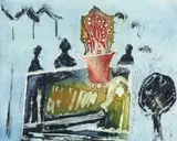 Jan Montyn, Untitled, 1994, etching Edition 14 of 25 Signed by the artist and