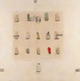 Cole Morgan, Untitled, Mixed media on canvas