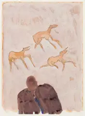 Fred van der Linde, Untitled, Watercolour on paper Signed by the artist lower right