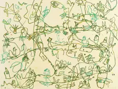 Jan Voss, Untitled, Lithograph on paper Edition 27 of 190 Signed by the artist and