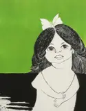 Ans Wortel, Untitled, etching on wove paper Edition 27 of 190 Signed by the artist lower right