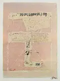 Stephen Andrews, Untitled - Say in Secret, 1981, mixed media on paper