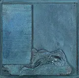 Raymond Arnatt, Sleeping Figure, 1994, mixed media on plaque