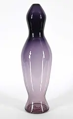 Ryan Bavin, Untitled - Tall Dark Vase, 1997, glass sculpture