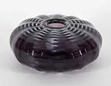 Ryan Bavin, Untitled - Small Purple Vase, 1998, glass sculpture