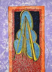Claude Breeze, Untitled - Alter Peace #12/24, 1979, colour lithograph on paper