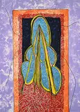 Claude Breeze, Untitled - Alter Peace #12/24, 1979, colour lithograph on paper