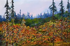 Errol Brimacombe, Warmth in Autumn, oil on canvas