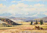 Duncan MacKinnon Crockford, Turner Valley, oil on canvas