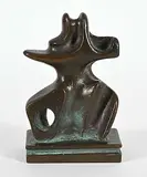 Jean-Guy Dallaire, Abstract No. LVIII, 1984, bronze sculpture