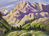 Zelda Faye Nelson, From Muleshoe, 1998, acrylic on canvas