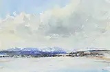 John William Harvie, West Country, watercolour on paper