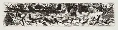 Barbara Ann Kipling, Untitled - Landscape A14 #13/21, 1966, drypoint on paper