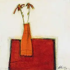 Danielle Lanteigne, Le Couple B, 2006, acrylic on canvas