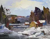 Geza Marich, Untitled - Winter River