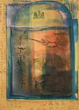 Jeremy Mayne, Crow, 1995, mixed media on paper