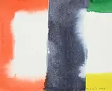 Michael Morris, Untitled - Orange, Green and Yellow [#61A]