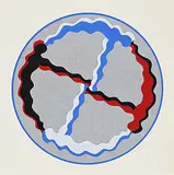 Katie von der Ohe, Untitled - Wheel, 1980, silkscreen on paper