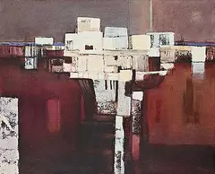 Franklin Herbert Palmer, Majorca, 1965, oil on canvas
