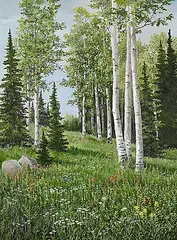 Jan Peeters the Elder, A Summer Landscape, oil on paper board