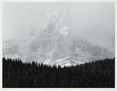 Craig Richards, Howse Peak [Banff National Park] #25/30, 1984, black and white photograph on paper