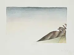 Robert William Sinclair, Crnrd [Cornered], 1982, watercolour on paper