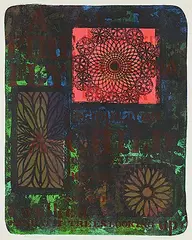 John Harold Thomas Snow, Rob's Poem #20/28, 1970, colour lithograph on paper