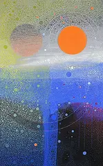 Ewa Tarsia, Arboretum for Every City, 2018, acrylic and mixed media on canvas