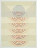 Tony Tascona, Wave After Wave #53/75, 1978, colour silkscreen on paper
