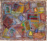 Cynthia Carlson, No Picnic, acrylic on paper